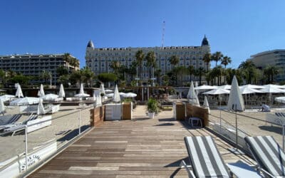 Plage du Carlton Beach Club de Cannes