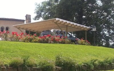 Abris voiture/carport double