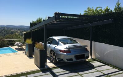 Abris voiture/Carport simple moderne