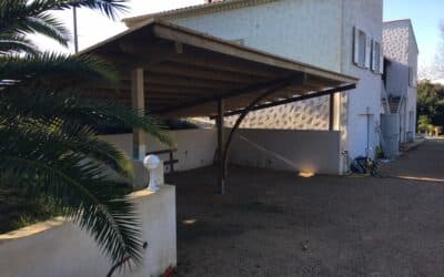 Abri voiture/Carport pour 4 voitures