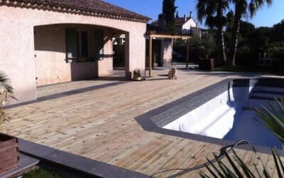 Terrasse en pin sylvestre